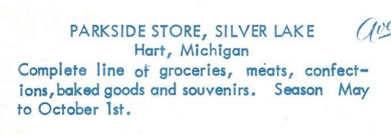 Parkside Store - Vintage Postcard